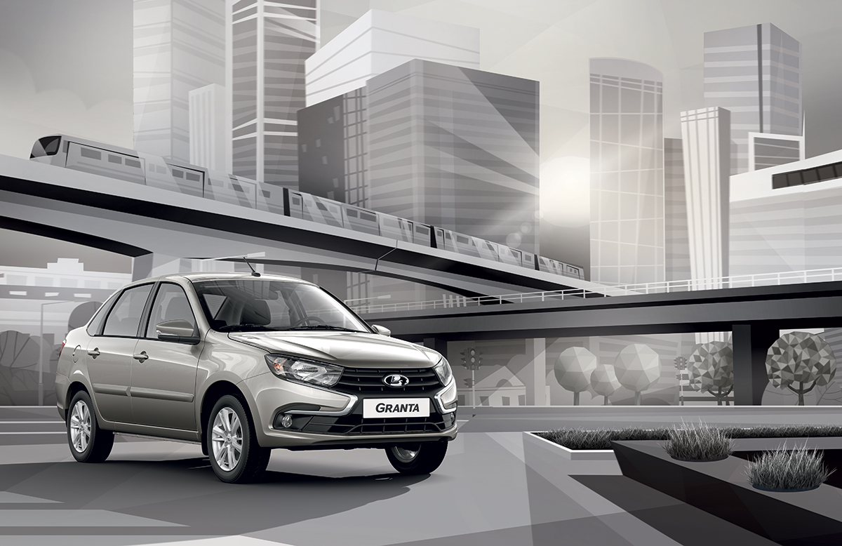 LADA Granta седан 220 руб./в день