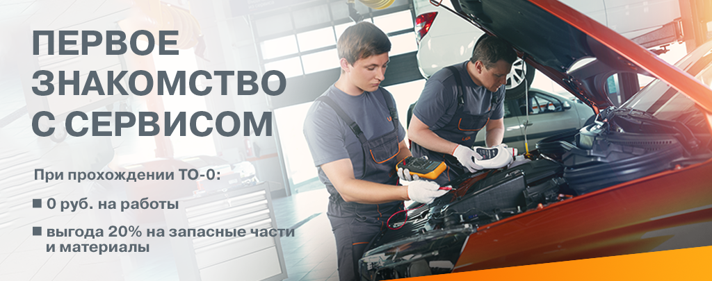 Акция на Первое знакомство с сервисом в Диал-Авто